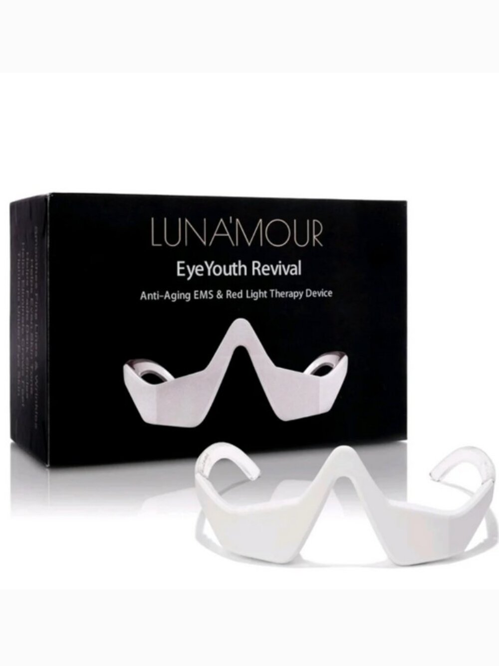 NEW/Sealed Luna'Mour Eye Youth Revival Anti Aging EMS, Red Light Therapy